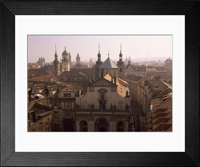 Framed Print : Klementinum rooftop view, Krizovnicke Namesti, Prague, Czech Republic, Europe Framed Print : Klementinum rooftop view, Krizovnicke Namesti, Prague, Czech Republic, Europe