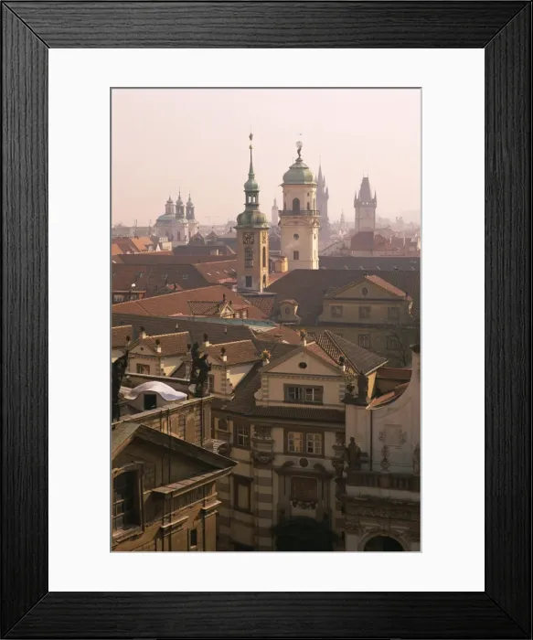 Framed Print : Klementinum rooftop view (former library), Krizovnicke Namesti, Prague Framed Print : Klementinum rooftop view (former library), Krizovnicke Namesti, Prague