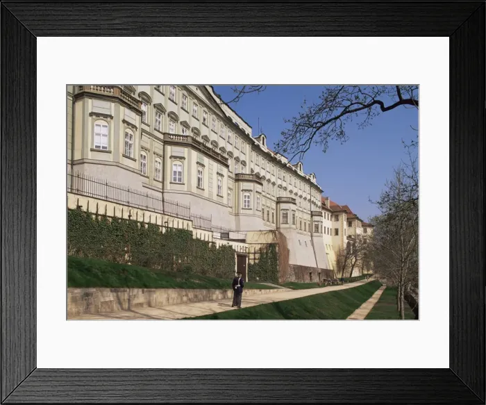 Framed Print : New Palace and Paradise Gardens, Prague Castle, Prague, Czech Republic, Europe Framed Print : New Palace and Paradise Gardens, Prague Castle, Prague, Czech Republic, Europe