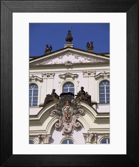 Framed Print : Detail, Archbishopss Palace, Prague, Czech Republic, Europe Framed Print : Detail, Archbishopss Palace, Prague, Czech Republic, Europe