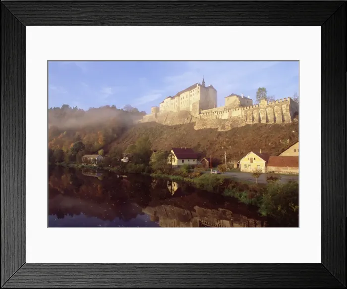 Framed Print : Gothic castle of Cesky Sternberk hides behind its walls a Baroque interior Framed Print : Gothic castle of Cesky Sternberk hides behind its walls a Baroque interior