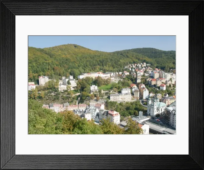 Framed Print : Main section of spa area with modern structure that houses largest geyser of the Vridelni Spring in the spa town of Karlovy Vary, Karlovarsky Region, West Bohemia, Czech Framed Print : Main section of spa area with modern structure that houses largest geyser of the Vridelni Spring in the spa town of Karlovy Vary, Karlovarsky Region, West Bohemia, Czech