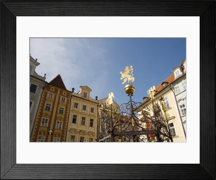 Framed Print : Ornamental grill, Male Namesti, U Rotta, Old Town, Prague, Czech Republic, Europe Framed Print : Ornamental grill, Male Namesti, U Rotta, Old Town, Prague, Czech Republic, Europe