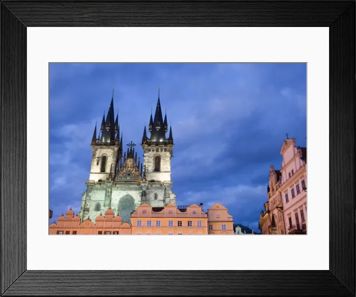 Framed Print : Church of Our Lady before Tyn, Old Town, Prague, Czech Republic, Europe Framed Print : Church of Our Lady before Tyn, Old Town, Prague, Czech Republic, Europe