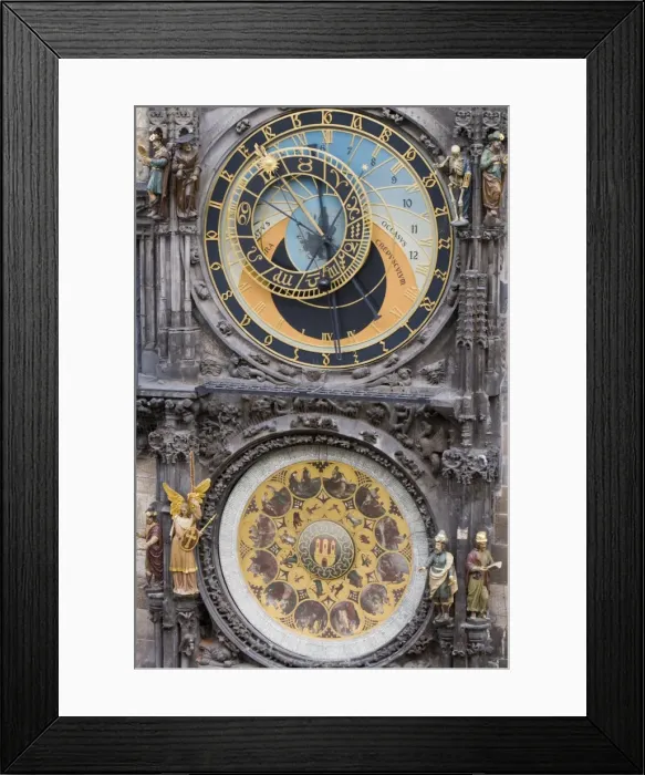 Framed Print : Astronomical clock, Town Hall, Old Town Square, Old Town, Prague, Czech Republic, Europe Framed Print : Astronomical clock, Town Hall, Old Town Square, Old Town, Prague, Czech Republic, Europe
