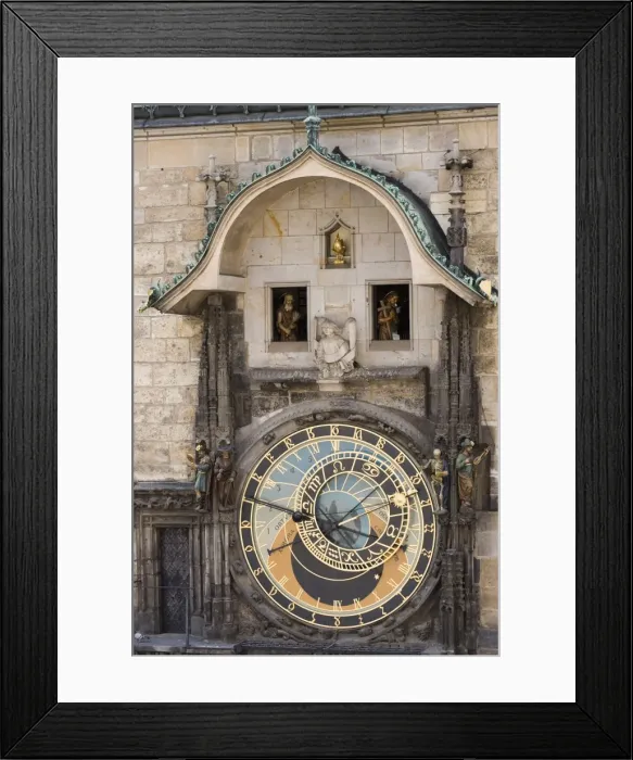 Framed Print : Town Hall Clock, Astronomical clock, Old Town Square, Old Town, Prague Framed Print : Town Hall Clock, Astronomical clock, Old Town Square, Old Town, Prague