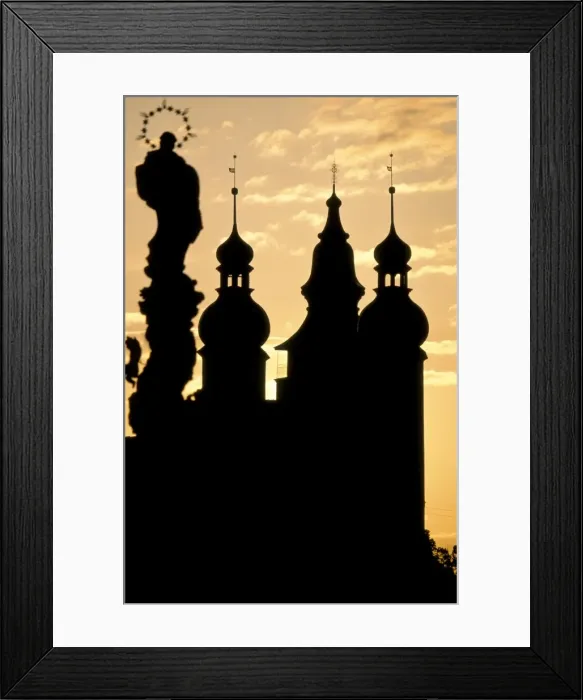 Framed Print : Sunset over Telc, UNESCO World Heritage Site, Moravia, Czech Republic, Europe Framed Print : Sunset over Telc, UNESCO World Heritage Site, Moravia, Czech Republic, Europe