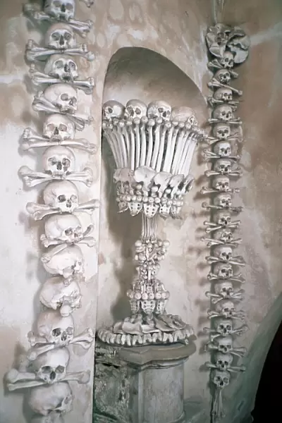 The Ossuary in Sedlec, Kutna Hora, UNESCO World Heritage Site, Czech Republic, Europe