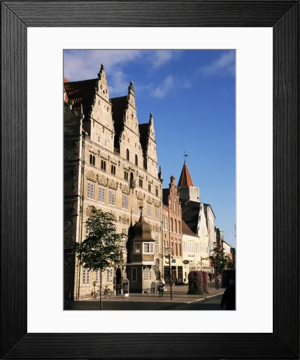 Framed Print : Jens Bangs Stenhus, dating from 16245, Alborg (Aalborg), Jutland, Denmark Framed Print : Jens Bangs Stenhus, dating from 16245, Alborg (Aalborg), Jutland, Denmark