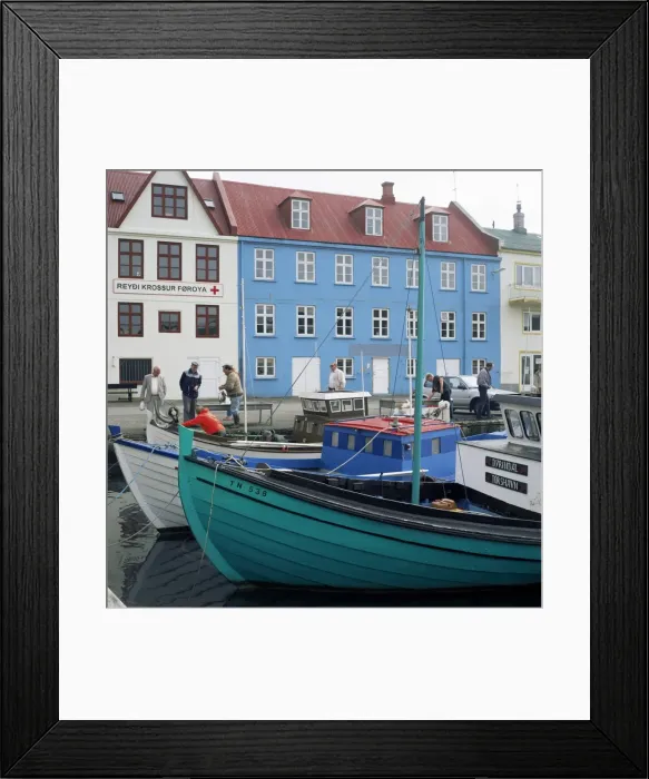 Framed Print : Thorshavn, Stremoy, Faroe Islands, Denmark, Atlantic, Europe Framed Print : Thorshavn, Stremoy, Faroe Islands, Denmark, Atlantic, Europe