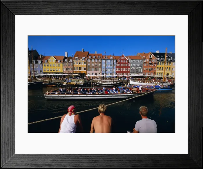 Framed Print : Nyhavn waterfront area, Copenhagen, Denmark, Scandinavia, Europe Framed Print : Nyhavn waterfront area, Copenhagen, Denmark, Scandinavia, Europe