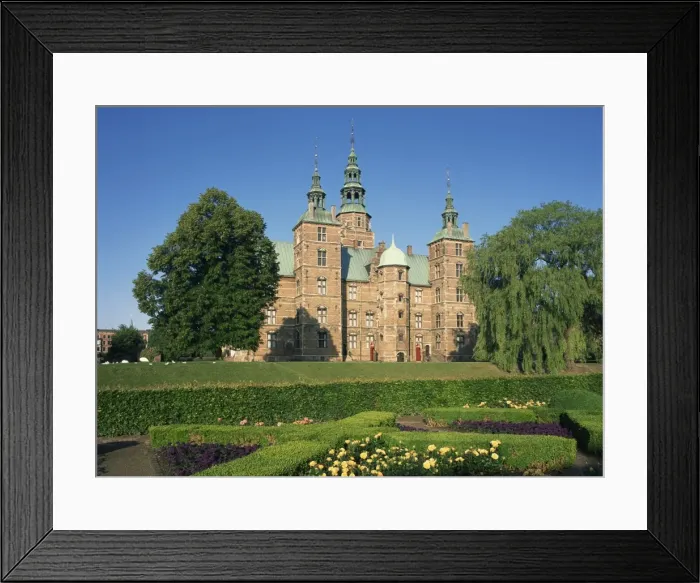 Framed Print : Rosenborg Slot castle, Copenhagen, Denmark, Europe Framed Print : Rosenborg Slot castle, Copenhagen, Denmark, Europe