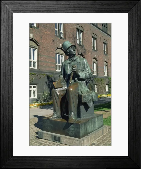 Framed Print : Andersen Monument, City Hall, Copenhagen, Denmark, Scandinavia, Europe Framed Print : Andersen Monument, City Hall, Copenhagen, Denmark, Scandinavia, Europe