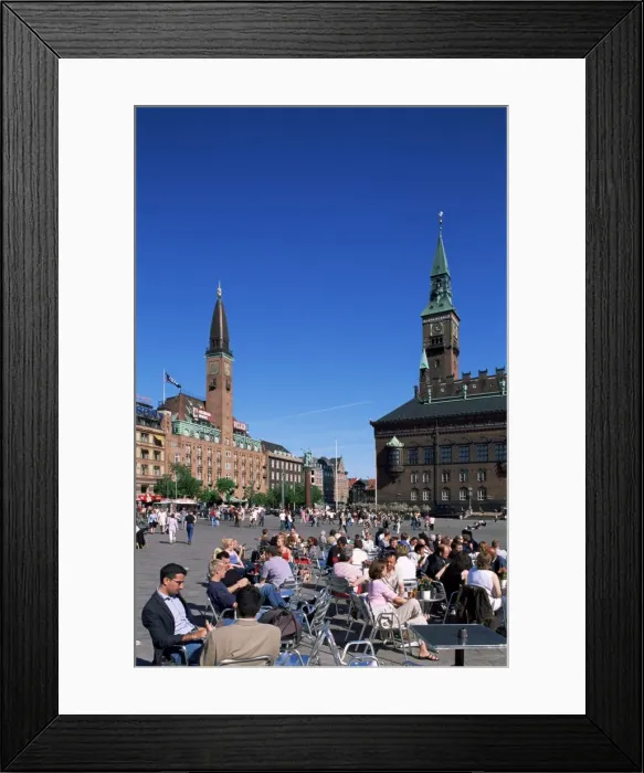 Framed Print : City Hall, Radhus Pladsen, Copenhagen, Denmark, Scandinavia, Europe Framed Print : City Hall, Radhus Pladsen, Copenhagen, Denmark, Scandinavia, Europe