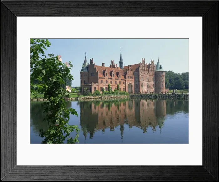 Framed Print : Egeskov Castle, Funen, Denmark, Scandinavia, Europe Framed Print : Egeskov Castle, Funen, Denmark, Scandinavia, Europe