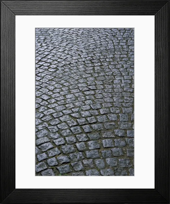 Framed Print : Cobblestones on street in Aeroskobing, island of Aero, Denmark, Scandinavia, Europe Framed Print : Cobblestones on street in Aeroskobing, island of Aero, Denmark, Scandinavia, Europe