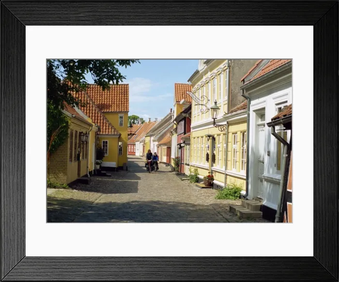 Framed Print : Aeroskobing, Aero, Denmark, Scandinavia, Europe Framed Print : Aeroskobing, Aero, Denmark, Scandinavia, Europe