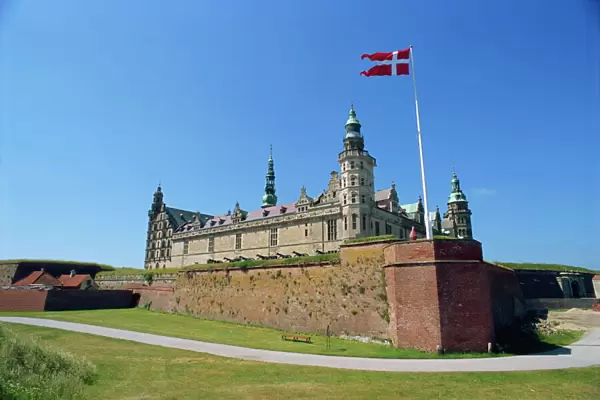 Kronborg Castle, Helsingor (Elsinore), Hamlets castle, UNESCO World Heritage Site