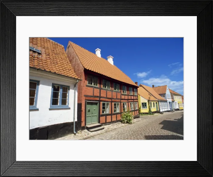 Framed Print : Aeroskobing, Aero, Denmark, Scandinavia, Europe Framed Print : Aeroskobing, Aero, Denmark, Scandinavia, Europe