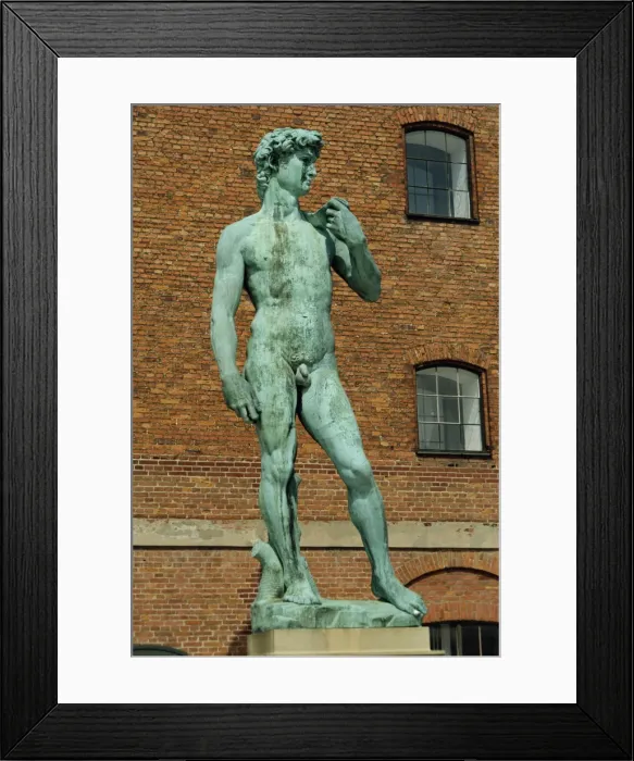 Framed Print : Statue of David, Copenhagen, Denmark, Scandinavia, Europe Framed Print : Statue of David, Copenhagen, Denmark, Scandinavia, Europe