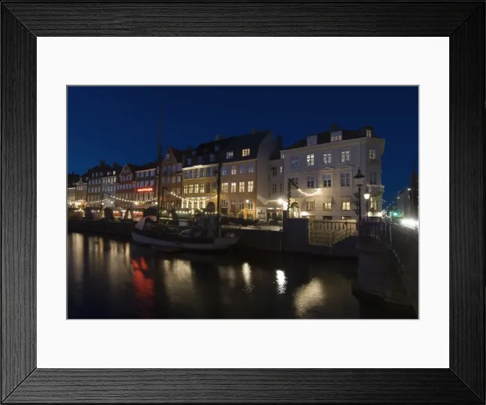 Framed Print : Nyhavn at Christmas, Copenhagen, Denmark, Scandinavia, Europe Framed Print : Nyhavn at Christmas, Copenhagen, Denmark, Scandinavia, Europe
