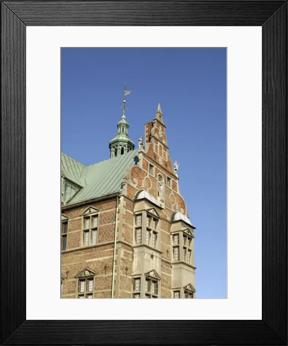 Framed Print : Rosenborg castle, Copenhagen, Denmark, Scandinavia, Europe