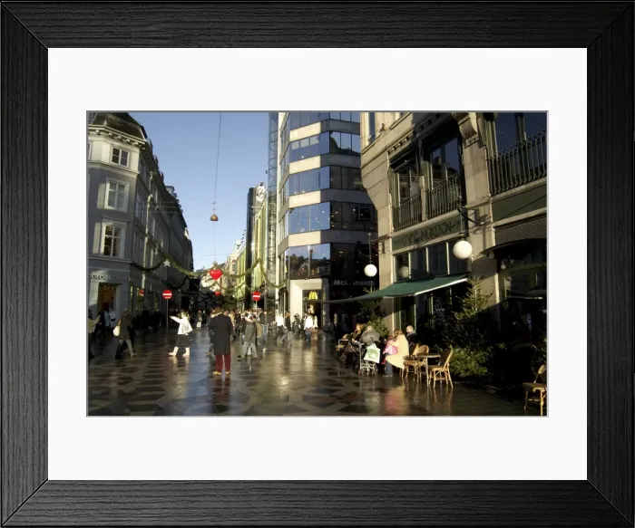 Framed Print : Hojbroro square on Stroget, Copenhagen, Denmark, Scandinavia, Europe Framed Print : Hojbroro square on Stroget, Copenhagen, Denmark, Scandinavia, Europe