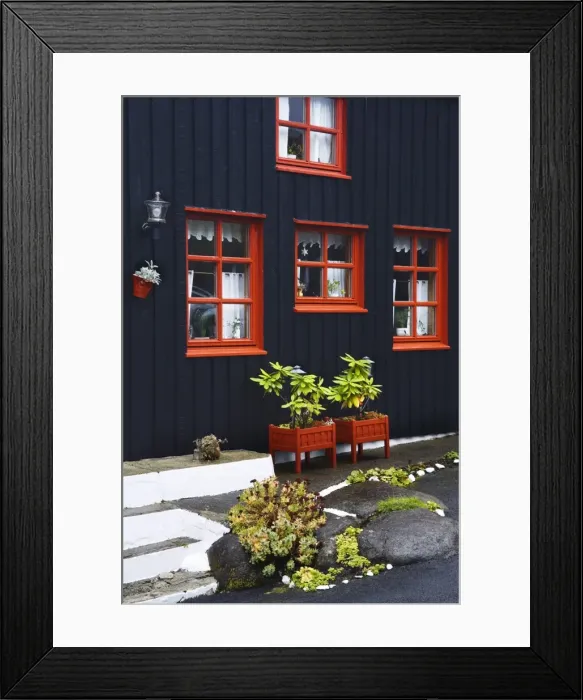 Framed Print : Historic Tinganes district, City of Torshavn, Faroe Islands, Kingdom of Denmark, Europe Framed Print : Historic Tinganes district, City of Torshavn, Faroe Islands, Kingdom of Denmark, Europe