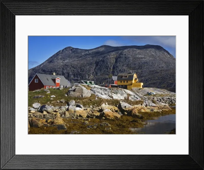 Framed Print : Port of Nanortalik, Island of Qoornoq, Province of Kitaa, Southern Greenland Framed Print : Port of Nanortalik, Island of Qoornoq, Province of Kitaa, Southern Greenland
