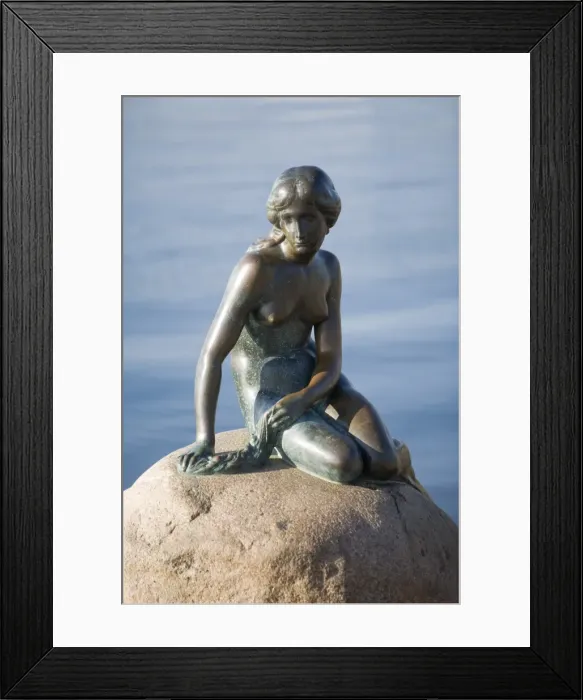 Framed Print : Little Mermaid, Copenhagen, Denmark, Scandinavia, Europe Framed Print : Little Mermaid, Copenhagen, Denmark, Scandinavia, Europe