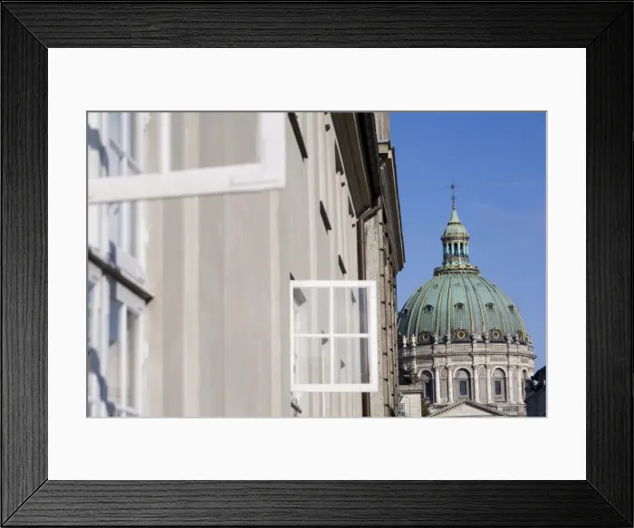 Framed Print : Amalienborg and Marmorkirken church, Copenhagen, Denmark, Scandinavia, Europe Framed Print : Amalienborg and Marmorkirken church, Copenhagen, Denmark, Scandinavia, Europe