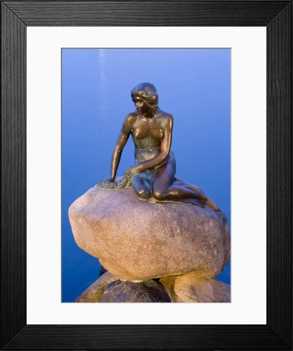 Framed Print : Little Mermaid, Copenhagen, Denmark, Scandinavia, Europe Framed Print : Little Mermaid, Copenhagen, Denmark, Scandinavia, Europe