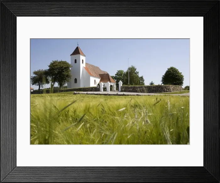Framed Print : Church near Ebeltoft, Ebeltoft, Denmark, Scandinavia, Europe Framed Print : Church near Ebeltoft, Ebeltoft, Denmark, Scandinavia, Europe