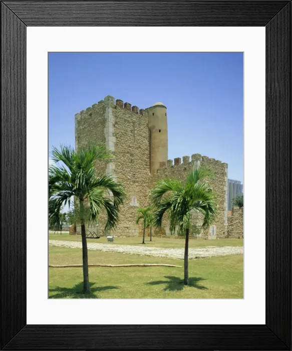 Framed Print : Tower of Homage, fortress, Santo Domingo, Dominican Republic, Caribbean, West Indies Framed Print : Tower of Homage, fortress, Santo Domingo, Dominican Republic, Caribbean, West Indies