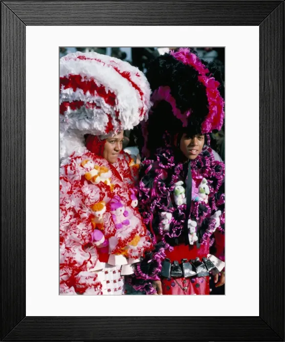 Framed Print : Carnaval sur le Mayo (carnival), Santo Domingo, Dominican Republic, Hispaniola