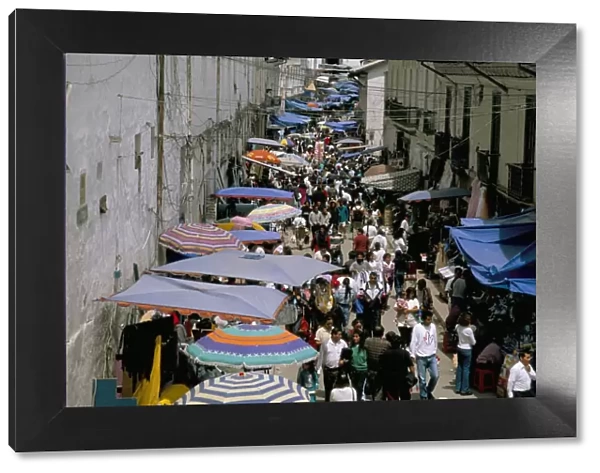 Street market, Old town, Quito, Ecuador, South America