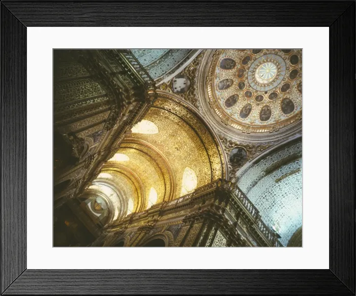 Framed Print : Church interior, Quito, Ecuador, South America Framed Print : Church interior, Quito, Ecuador, South America