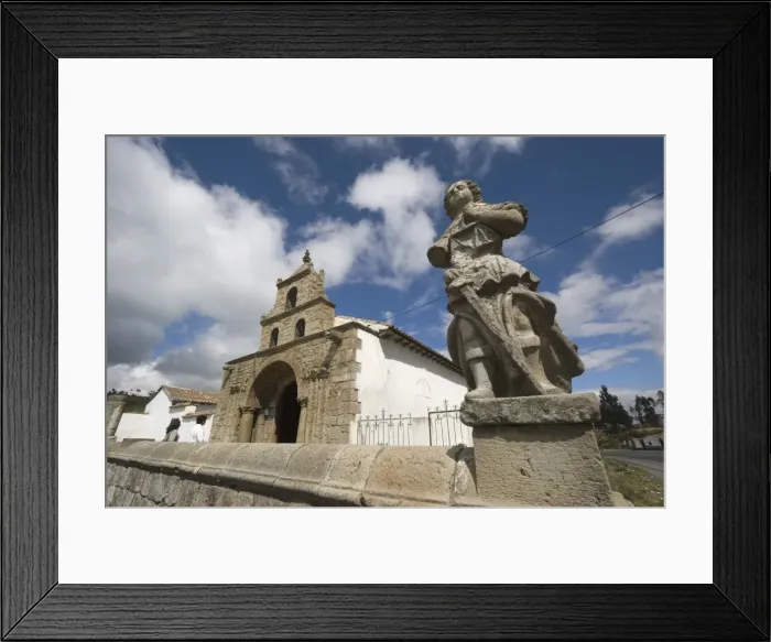 Framed Print : The chapel of La Balbanera dating from 1534, the oldest church in the country Framed Print : The chapel of La Balbanera dating from 1534, the oldest church in the country