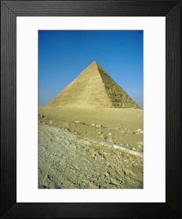 Framed Print : Chephren Pyramid, Giza, Egypt, North Africa Framed Print : Chephren Pyramid, Giza, Egypt, North Africa