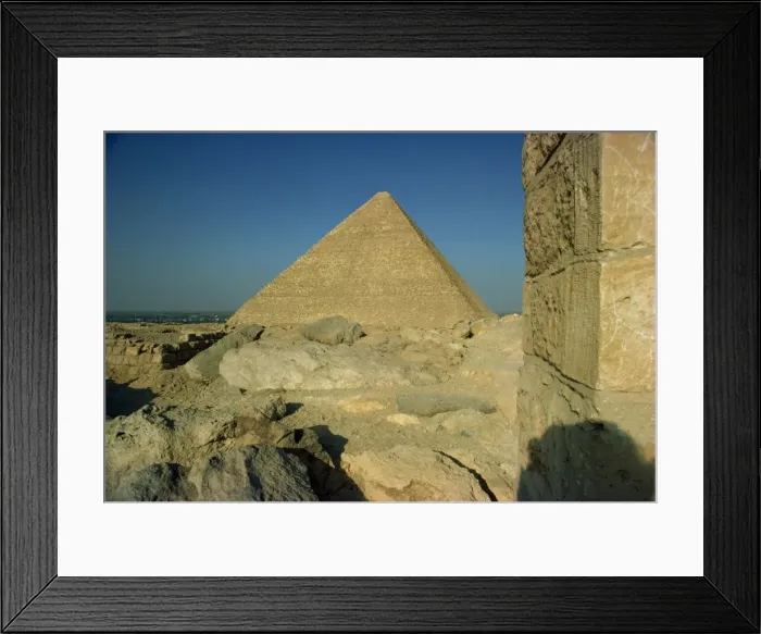 Framed Print : The Great Pyramid, Giza, UNESCO World Heritage Site, near Cairo, Egypt Framed Print : The Great Pyramid, Giza, UNESCO World Heritage Site, near Cairo, Egypt