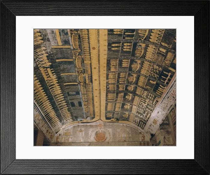 Framed Print : Ramses VI tomb, Valley of the Kings, Thebes, Egypt Framed Print : Ramses VI tomb, Valley of the Kings, Thebes, Egypt