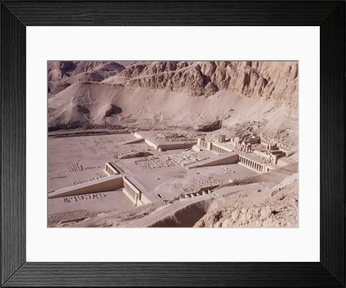 Framed Print : Ramps and terraces of the temple of Queen Hatshepsut, Deir el Bahri, UNESCO World Heritage Site Framed Print : Ramps and terraces of the temple of Queen Hatshepsut, Deir el Bahri, UNESCO World Heritage Site