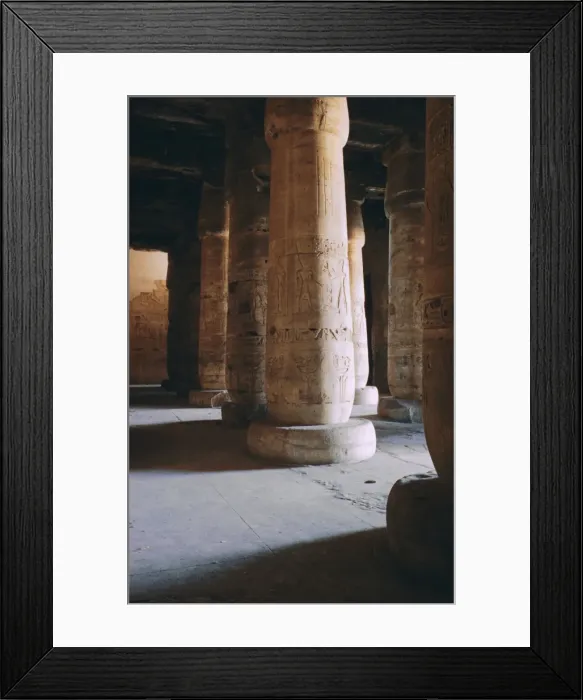 Framed Print : Temple of Sethos I, Abydos, Egypt, North Africa Framed Print : Temple of Sethos I, Abydos, Egypt, North Africa