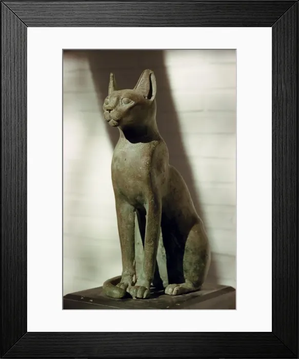 Framed Print : Bubastis (Bastat), the Goddess of Joy, in bronze, Cairo Museum, Cairo, Egypt Framed Print : Bubastis (Bastat), the Goddess of Joy, in bronze, Cairo Museum, Cairo, Egypt
