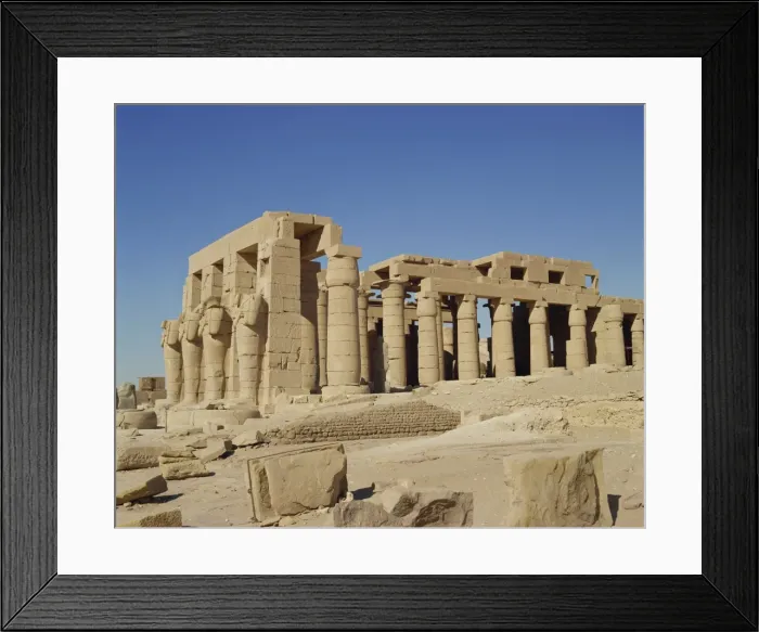 Framed Print : Temple of Ramesseum, West Thebes, UNESCO World Heritage Site, Egypt, North Africa, Africa Framed Print : Temple of Ramesseum, West Thebes, UNESCO World Heritage Site, Egypt, North Africa, Africa