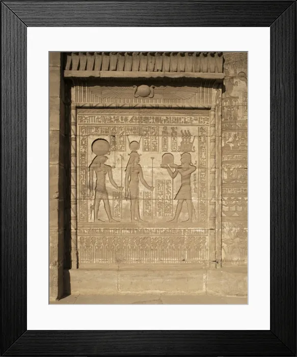 Framed Print : Relief on the birth-house, Temple of Hathor, Dendera, Egypt, North Africa, Africa Framed Print : Relief on the birth-house, Temple of Hathor, Dendera, Egypt, North Africa, Africa