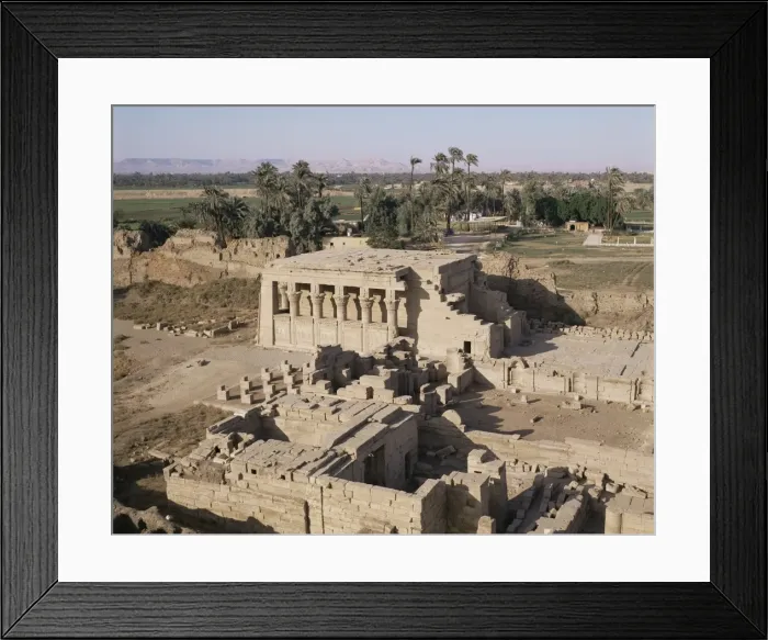 Framed Print : Birth-house and Coptic church, Temple of Hathor, Dendera, Egypt, North Africa, Africa Framed Print : Birth-house and Coptic church, Temple of Hathor, Dendera, Egypt, North Africa, Africa