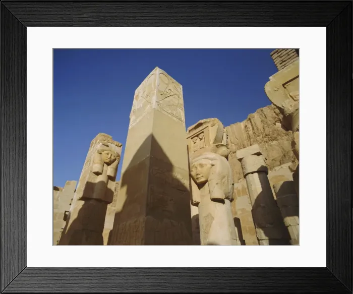 Framed Print : Temple of Hatshepsut, The West Bank (ancient Thebes), Luxor, Egypt Framed Print : Temple of Hatshepsut, The West Bank (ancient Thebes), Luxor, Egypt