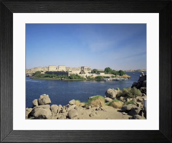 Framed Print : Temple at Philae, UNESCO World Heritage Site, Egypt, North Africa, Africa Framed Print : Temple at Philae, UNESCO World Heritage Site, Egypt, North Africa, Africa
