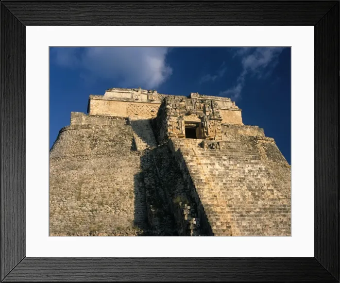 Framed Print : Pyramid of the Magician, Uxmal, UNESCO World Heritage Site, Yucatan, Mexico Framed Print : Pyramid of the Magician, Uxmal, UNESCO World Heritage Site, Yucatan, Mexico